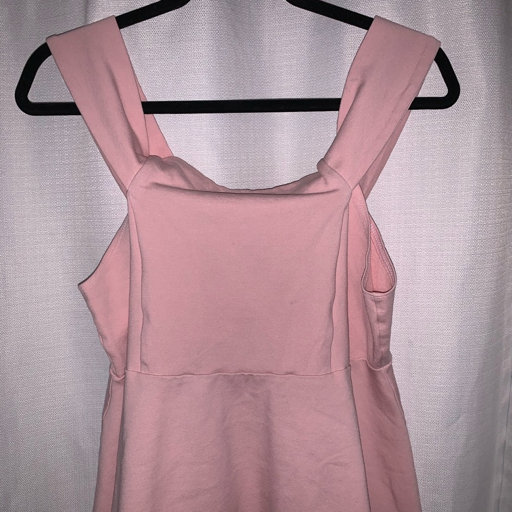 Pink Off-shoulder Blouse